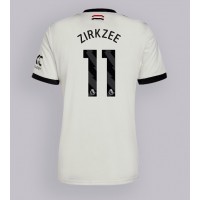 Manchester United Joshua Zirkzee #11 Tredjedrakt 2024-25 Kortermet